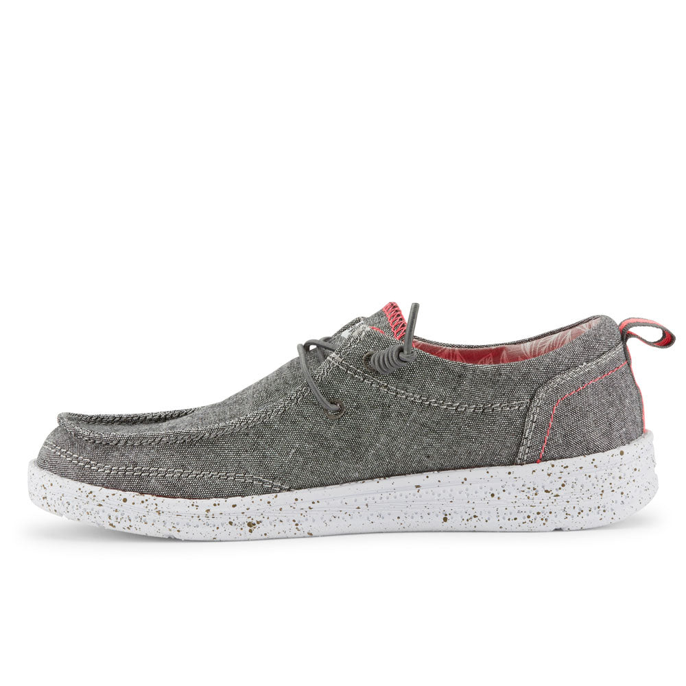 Charcoal-Levi's Kids Newt CHMB Slip-on Casual Lowtop Unisex Sneaker Shoe