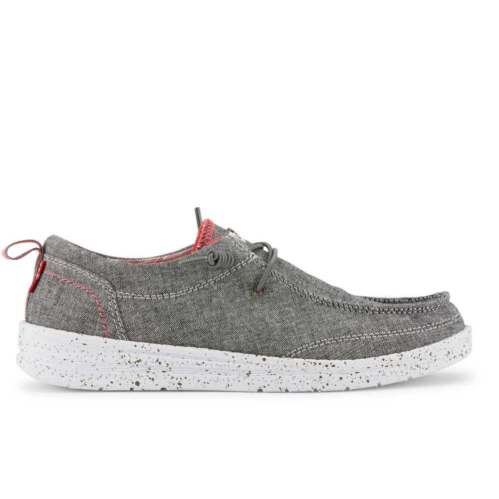 Charcoal-Levi's Kids Newt CHMB Slip-on Casual Lowtop Unisex Sneaker Shoe