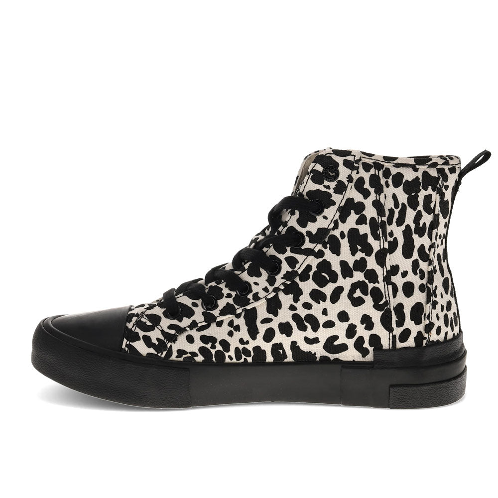 Leopard-Levi's Womens Elite Canvas Casual Lace Up Sneaker Shoe