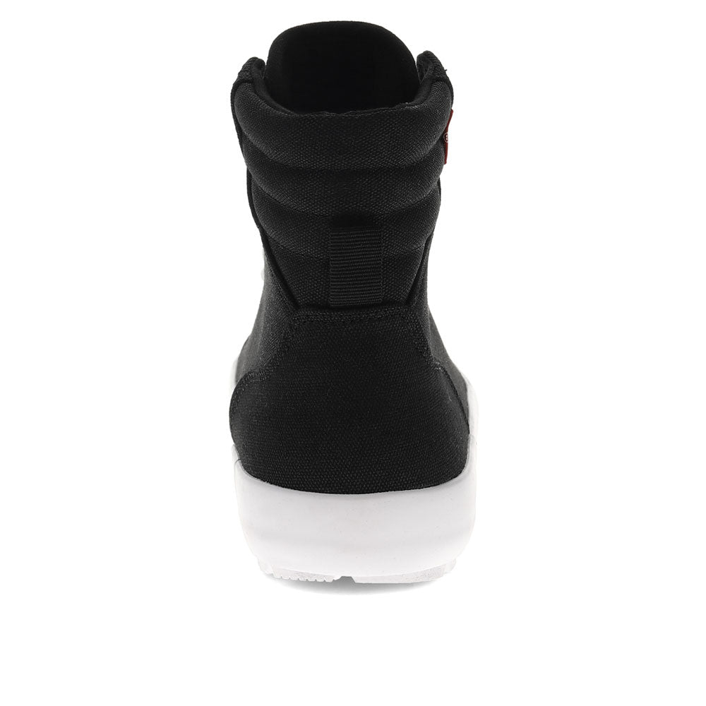 Black/White-Levi's Womens Olivia II CT CVS Casual Lace Up Hightop Sneaker Shoe