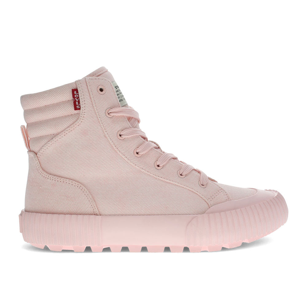 Blush Mono-Levi's Womens Olivia DF Fabric Hightop Fashion Sneaker Shoe