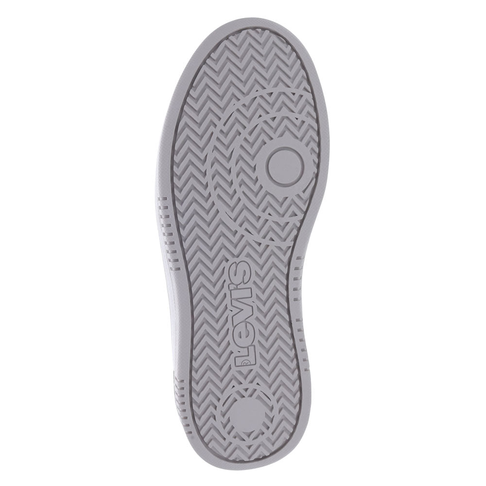 Black-Levi's Womens Drive Hi Vegan Synthetic Leather Casual Hightop Sneaker Shoe