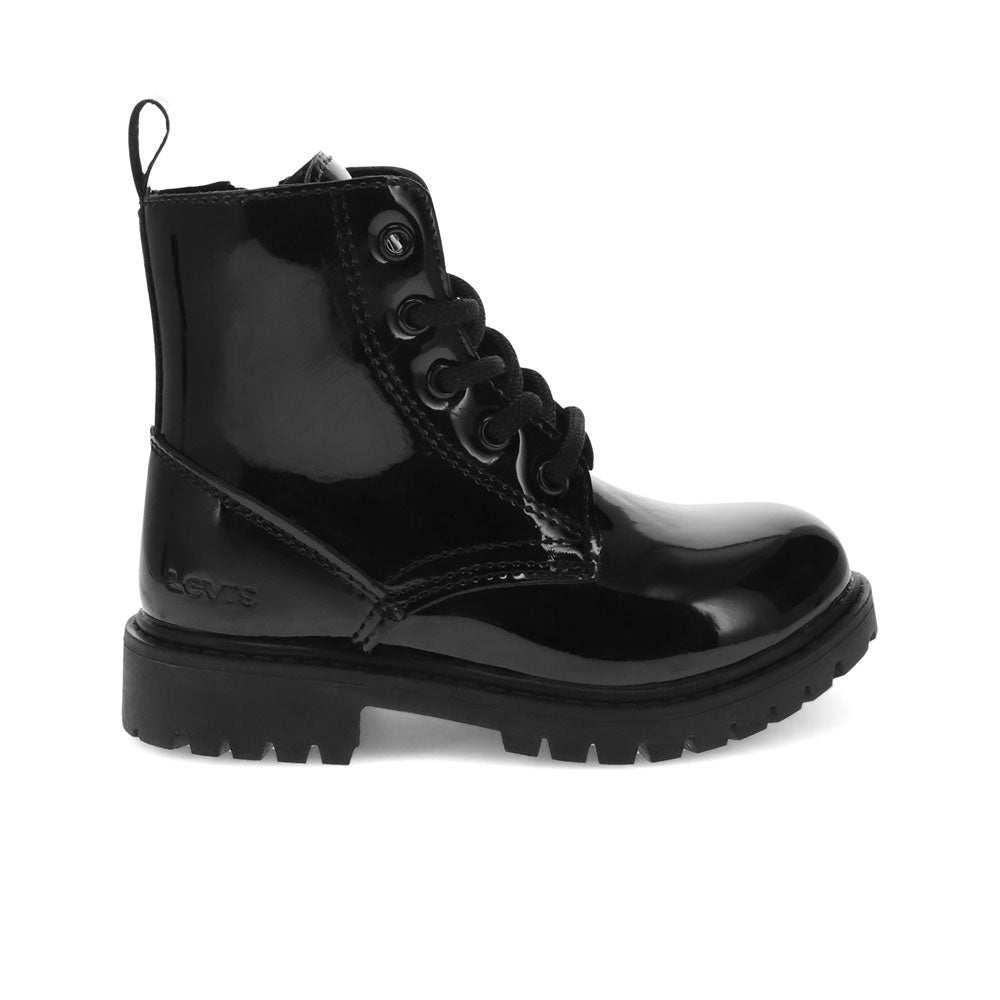 Black/Black-Levi's Toddler Giselle 2 Neo Unisex Vegan Leather Rubber Sole Combat Boot