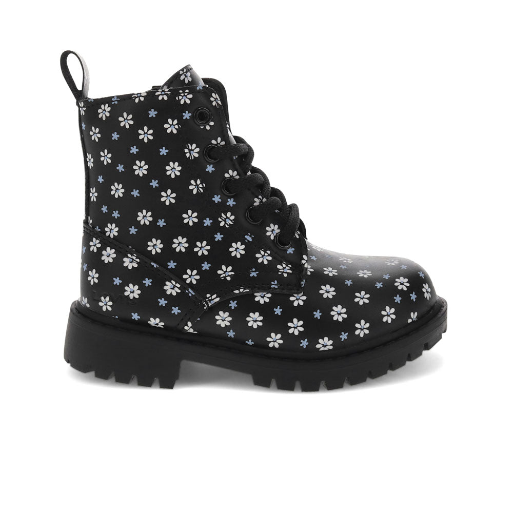 Giselle Floral Toddler Unisex Combat Boot Nashville Shoe Warehouse