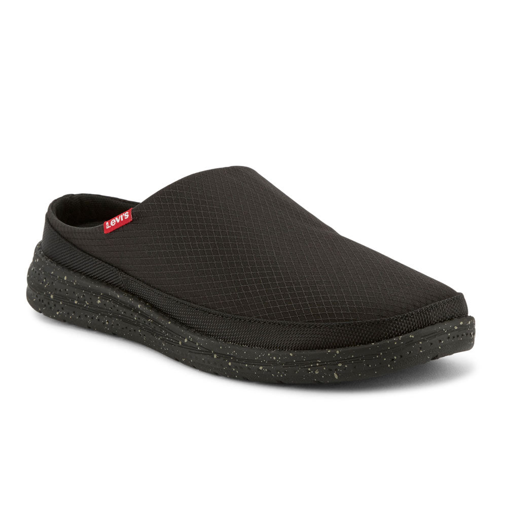 Black-Levi's Mens Kimble Nylon Clog Slipper