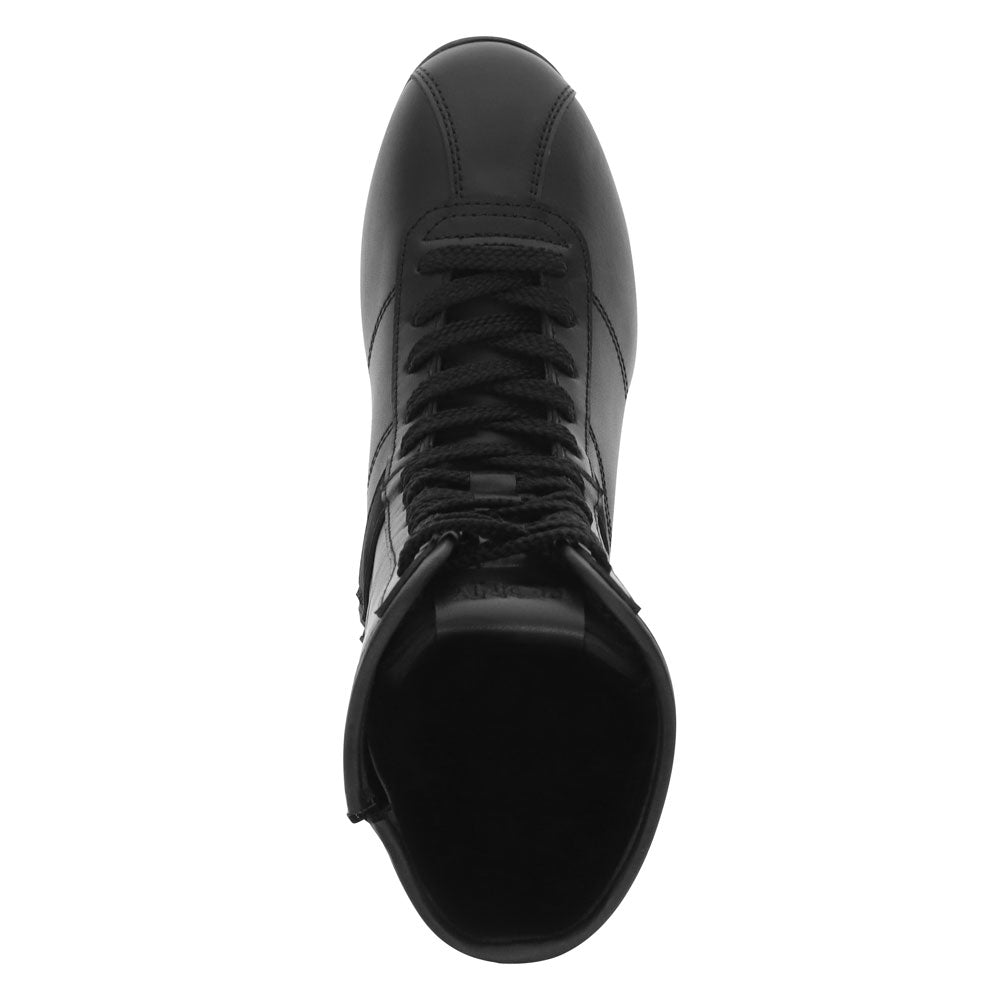 Black-PONY Womens KO-80 High Classic Genuine Leather and Suede Premium Lace Up Athletic Sneaker Shoe