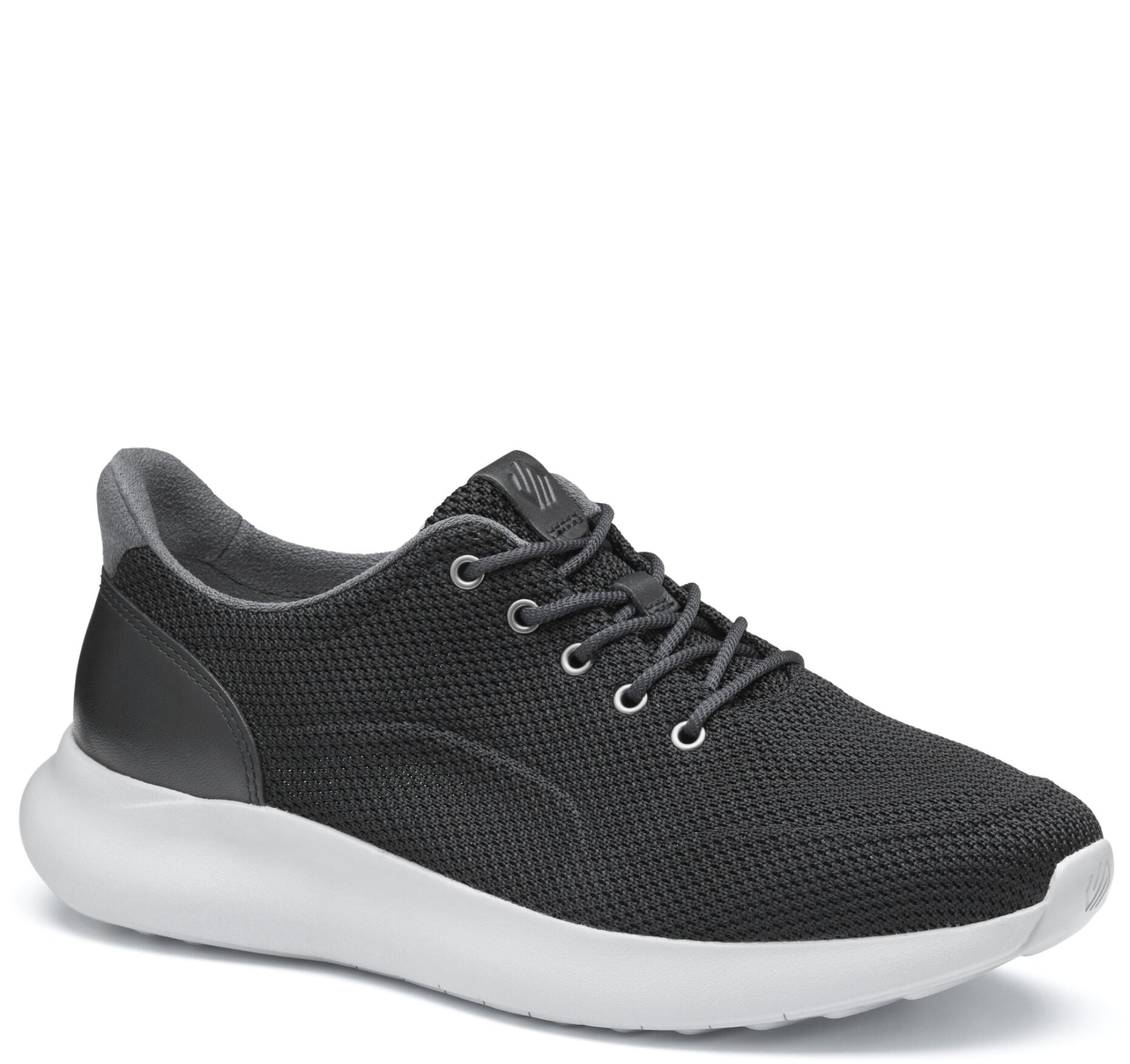 Black Knit-Johnston & Murphy Men's Kasler 2.0 Knit Plain Toe  Shoe