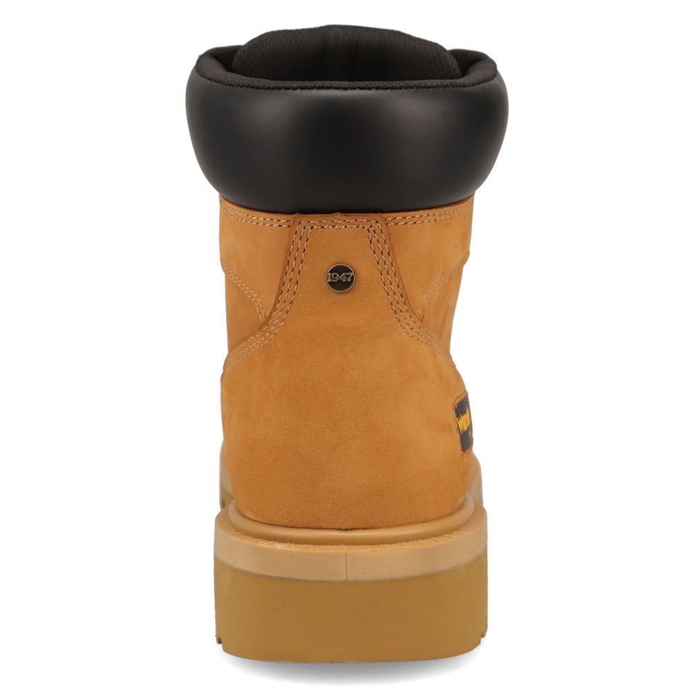 Wheat-WRANGLER Mens Angus Lace-up Work Boot