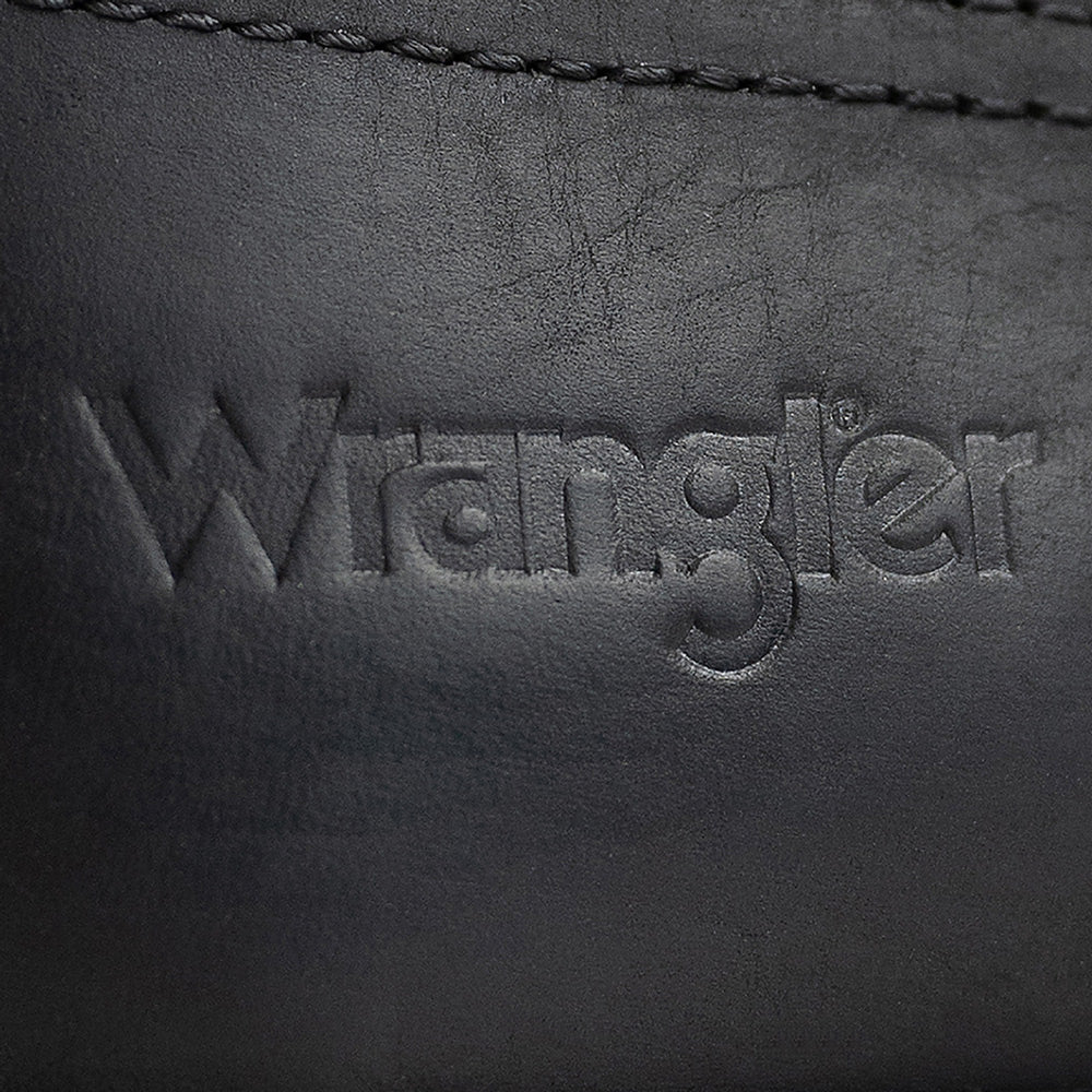Black-WRANGLER Mens Sawyer Steel-Toe Square Toe Work Boot