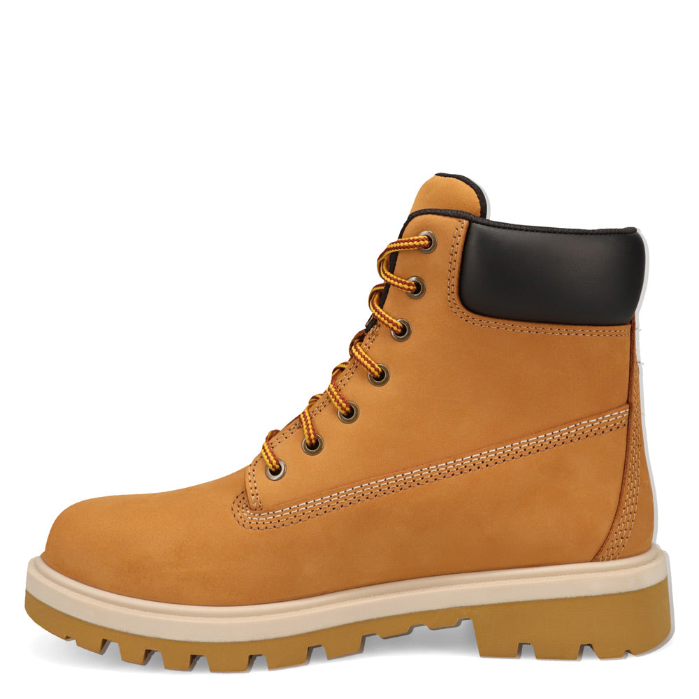 Wheat-WRANGLER Mens Axel Steel-Toe Lace-up Work Boot