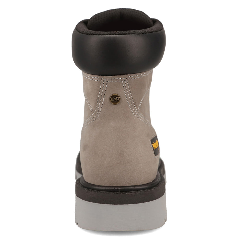Charcoal-WRANGLER Womens Aubrey Steel-Toe Work Boot