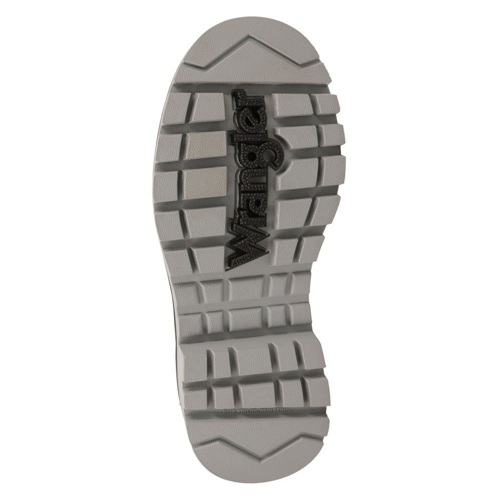 Charcoal-WRANGLER Womens Aubrey Steel-Toe Work Boot
