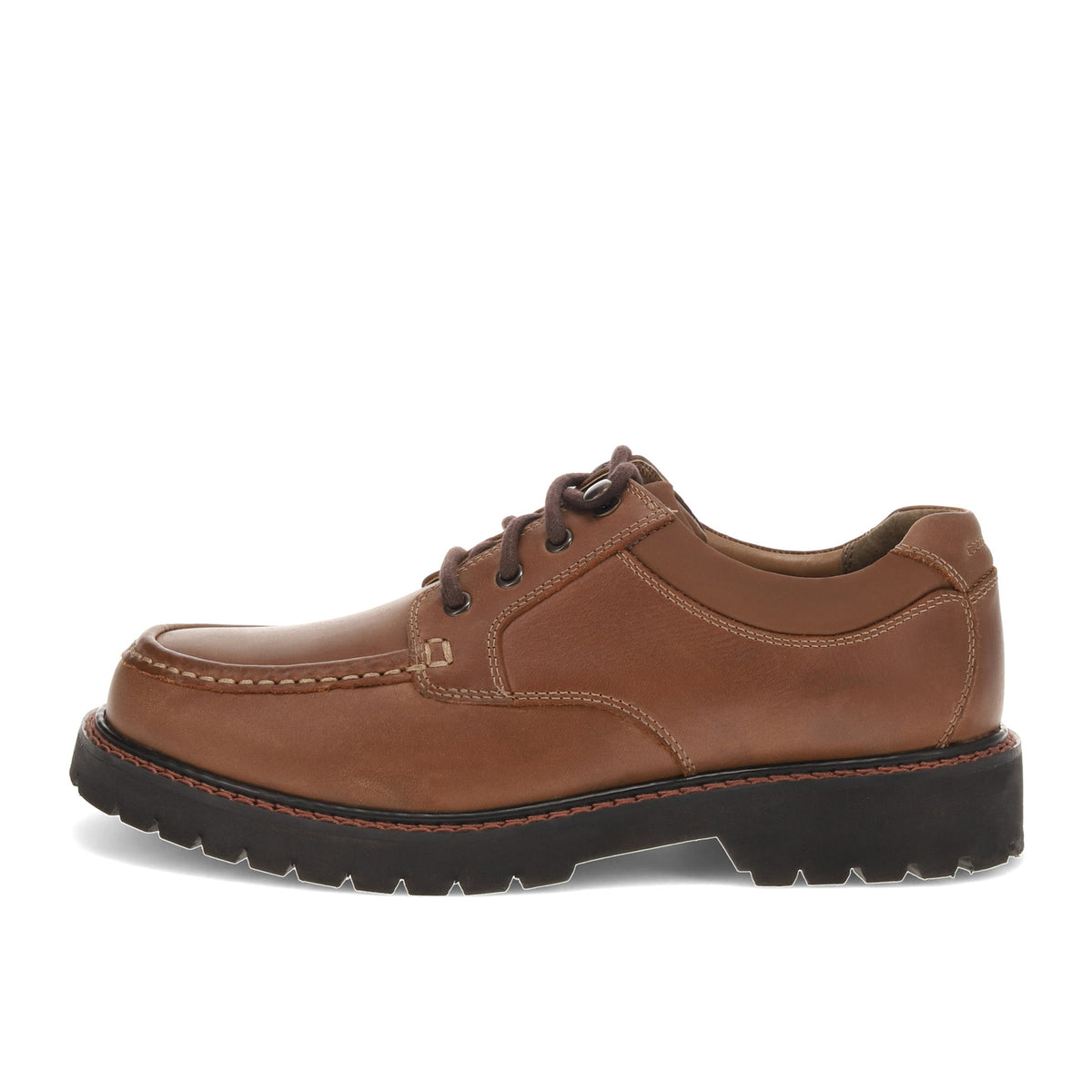 Tan-Dockers Mens Glacier Synthetic Leather Rugged Casual Oxford Shoe