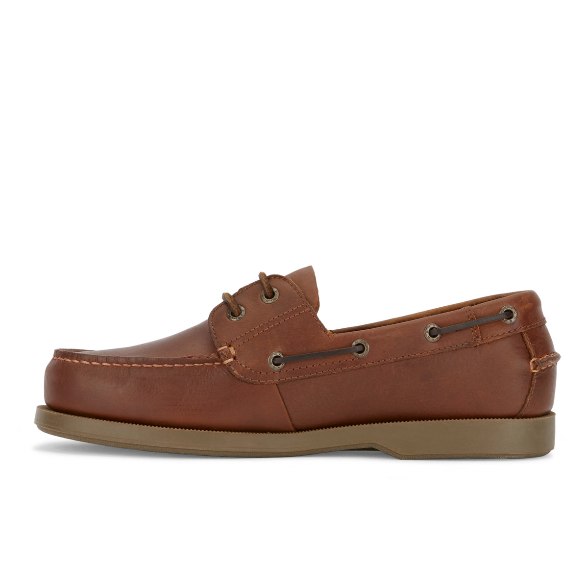 Tan-Dockers Mens Castaway Genuine Leather Boat Shoe