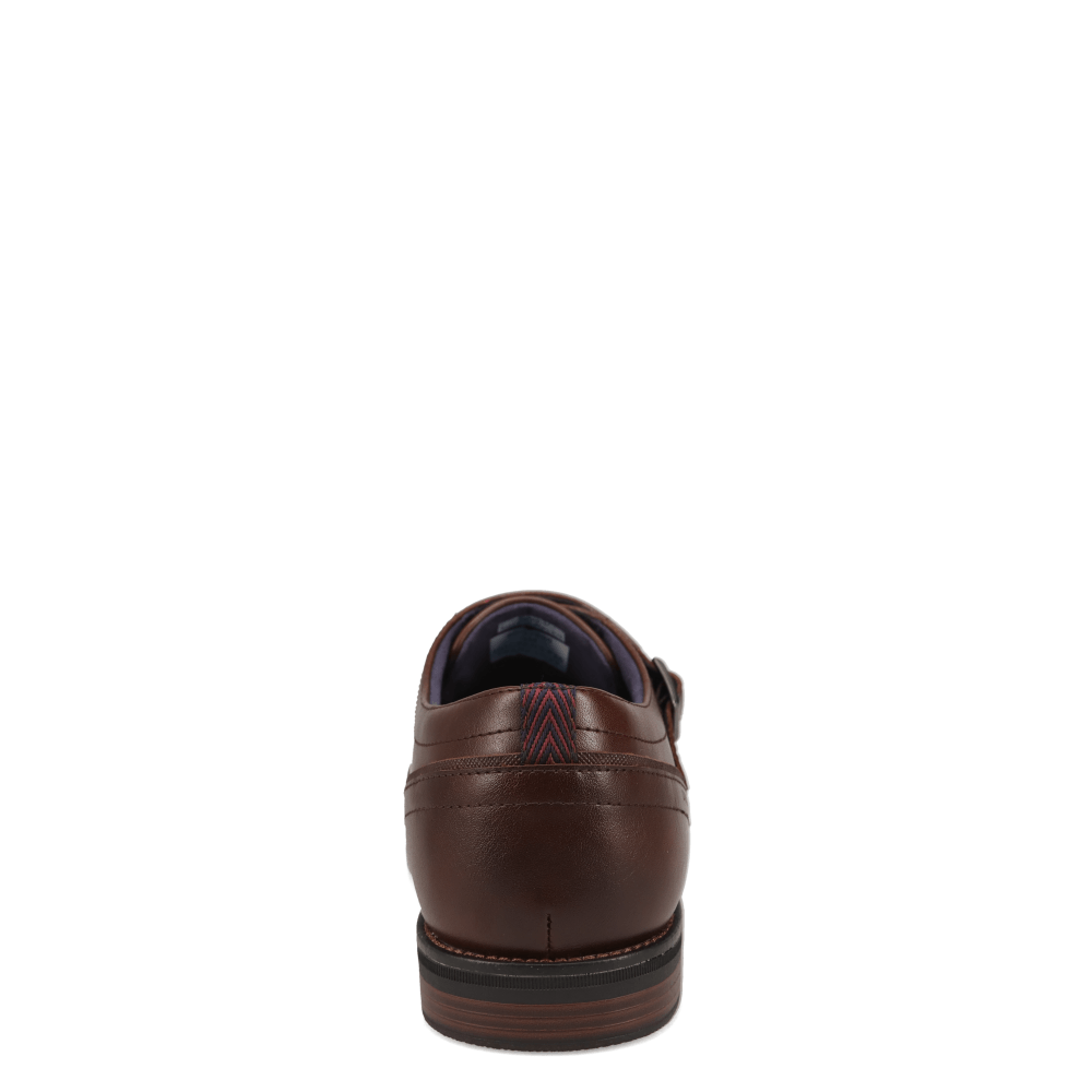 Chestnut-Dockers Mens Ballard Polished Dress Buckle Loafer