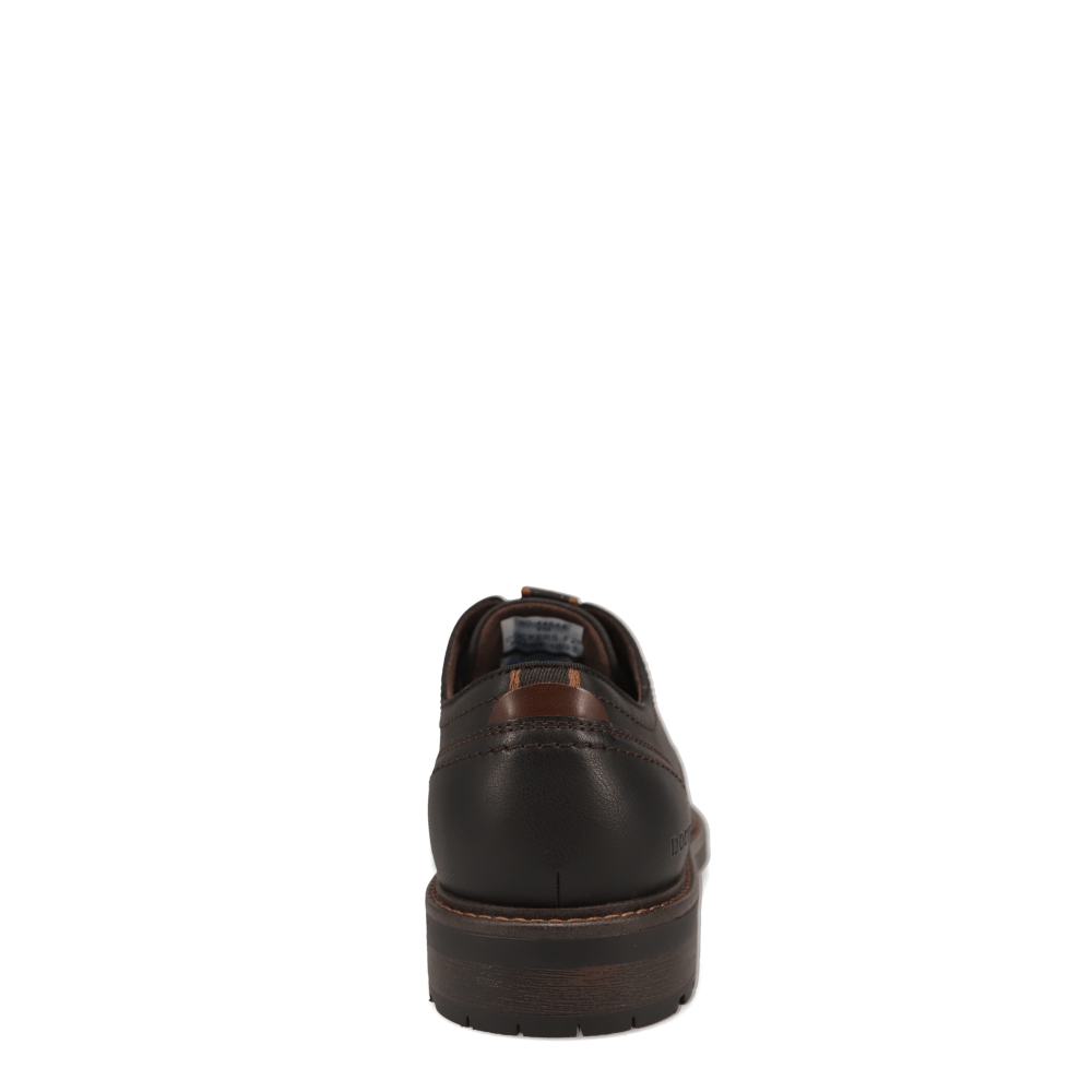 Black-Dockers Mens Benjamin Business Casual Lace Up Oxford
