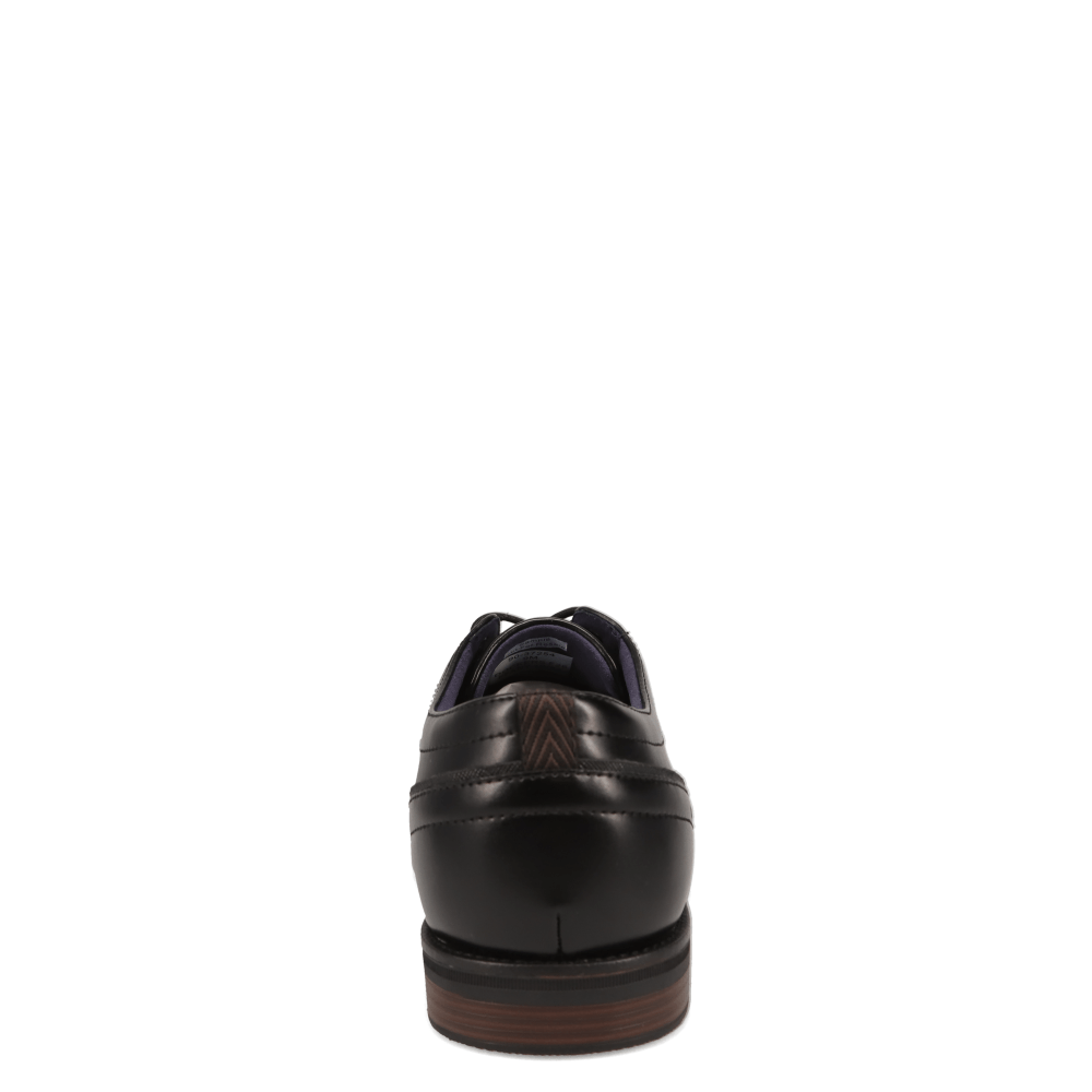 Black-Dockers Mens Benton Dress Lace-Up Oxford