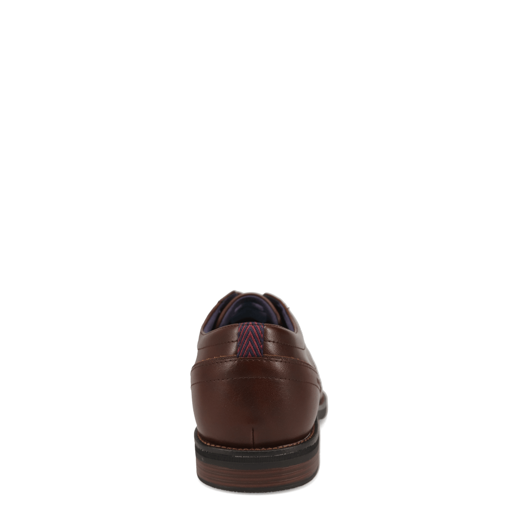 Chestnut-Dockers Mens Benton Polished Dress Lace-Up Oxford