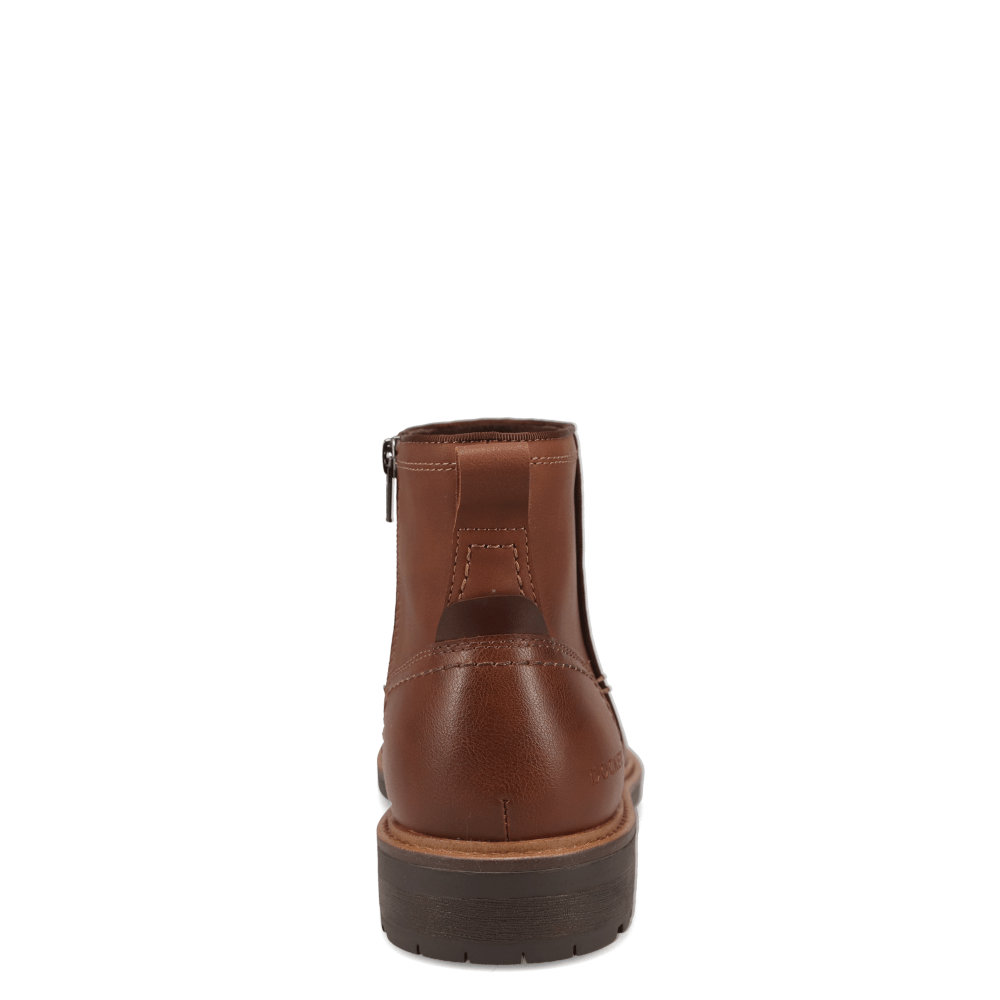 Dark Tan-Dockers Mens Blackwell Burnished Carzyhorse Chelsea Boot