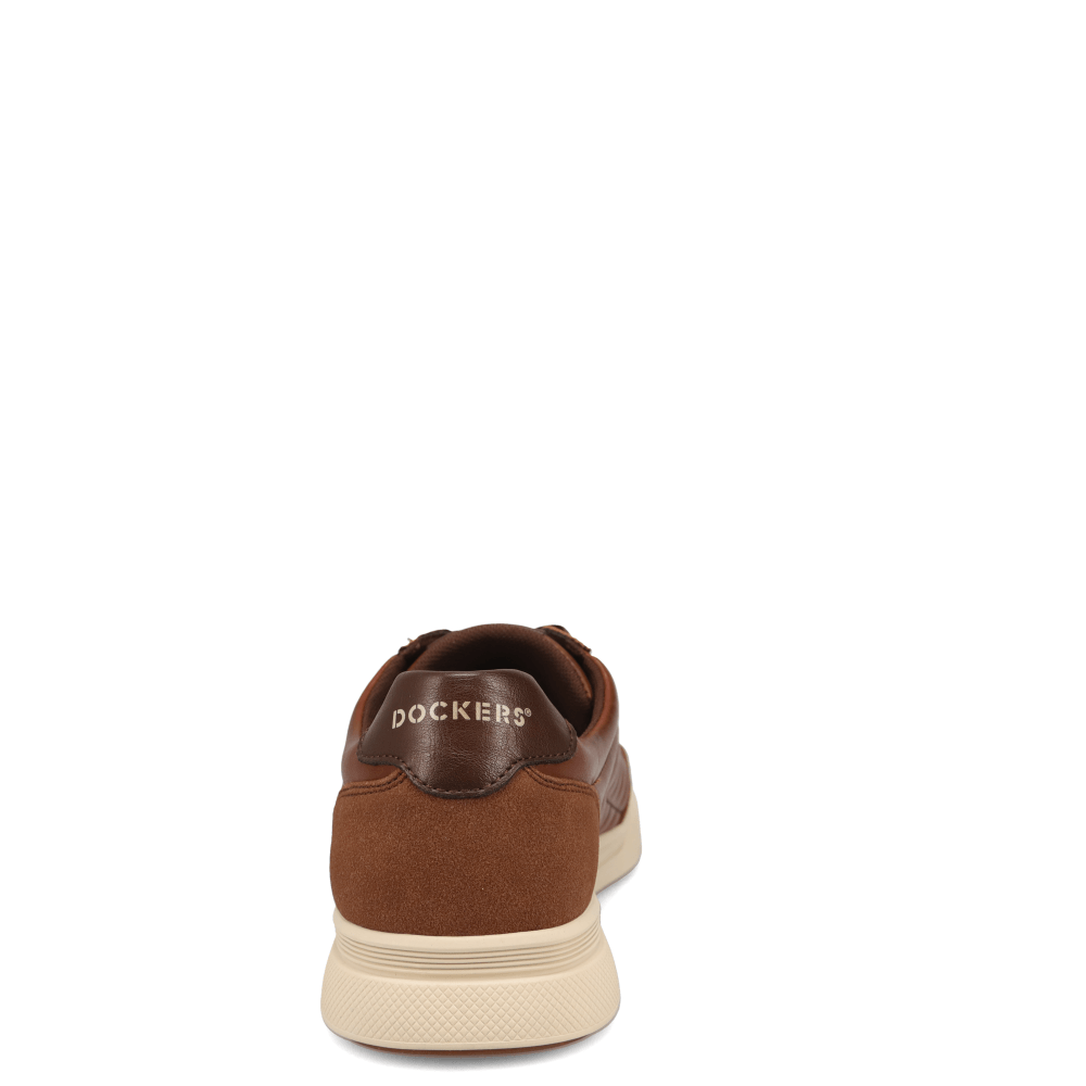Cognac-Dockers Mens Brady Lightweight Casual Sneaker