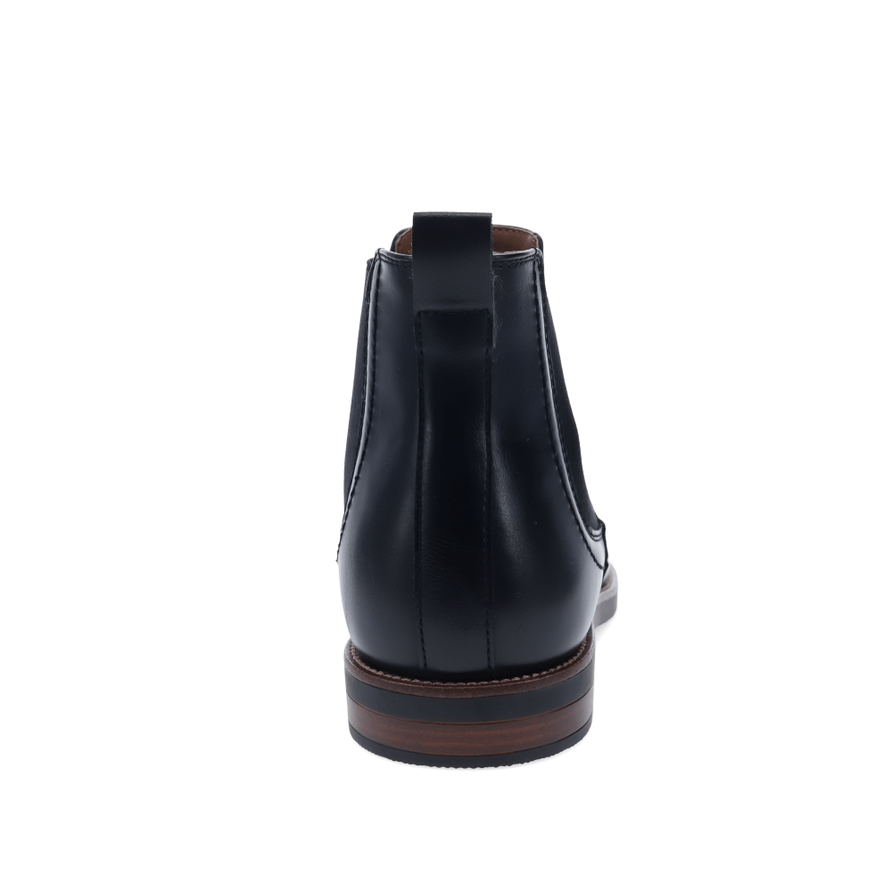 Black-Dockers Mens Brookside Dress Slip-on Chelsea Boot