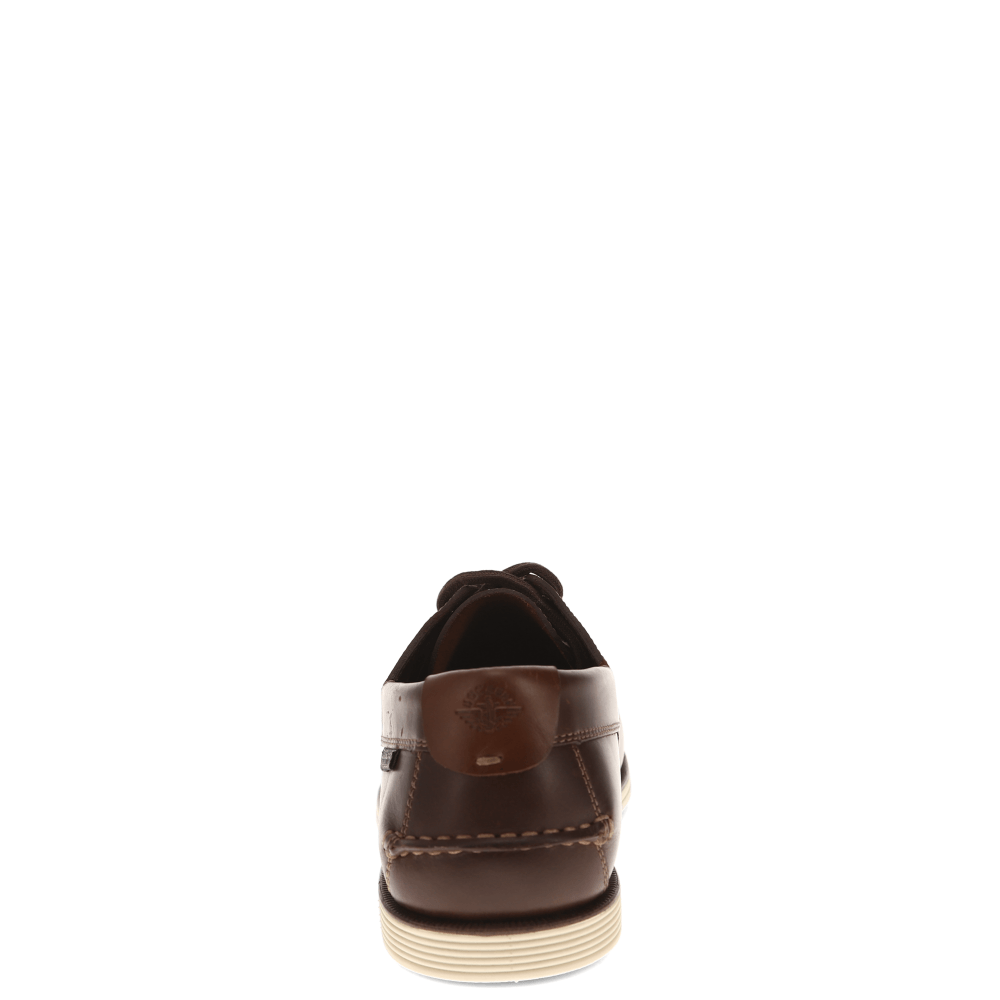 Mahogany-Dockers Mens Dawson Active Rebound Boat Shoe