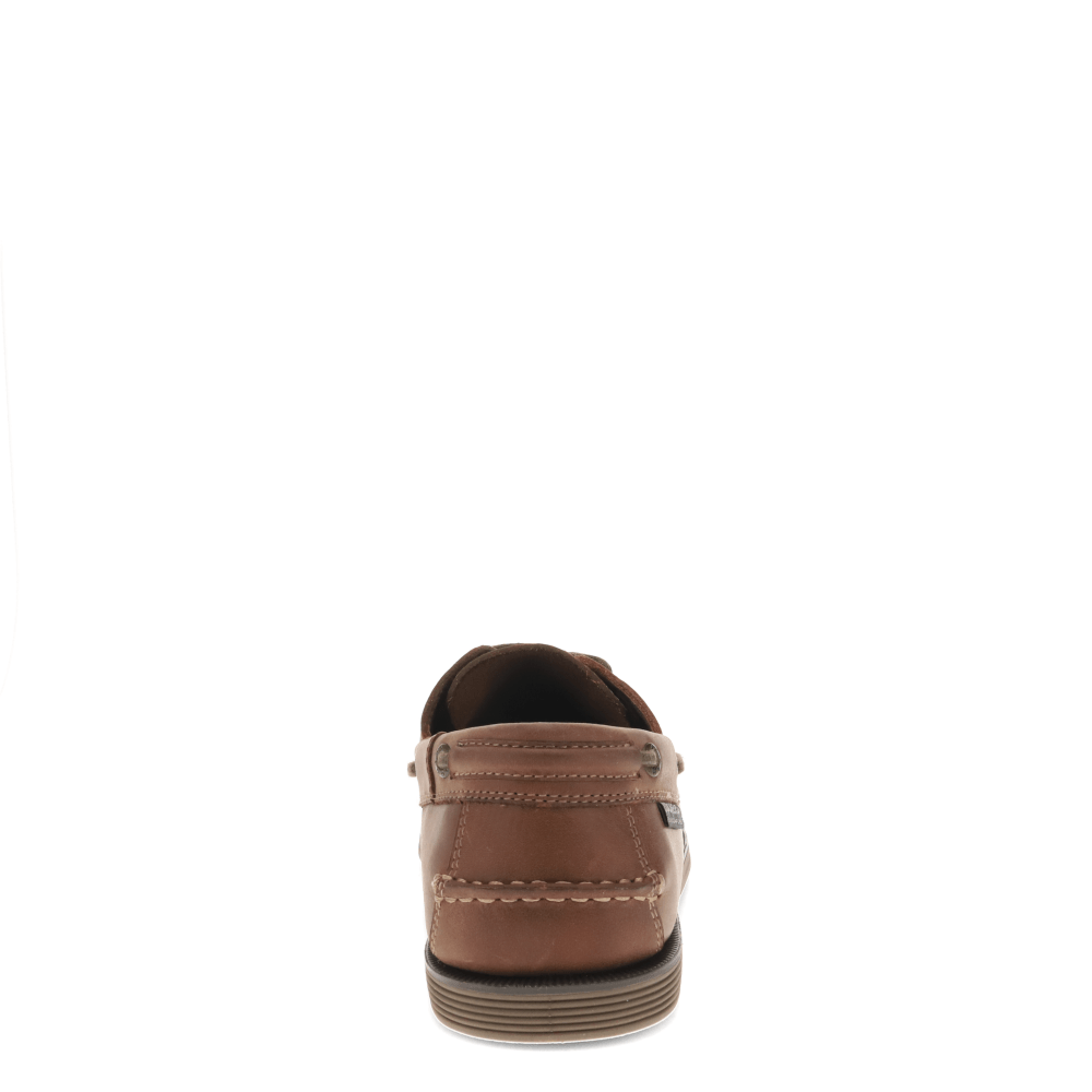 Chestnut-Dockers Mens Dennison Genuine Leather Dress Casual Boat Shoe