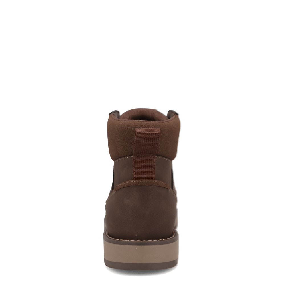 Dark Brown/Brown-Dockers Mens Derrick Rugged Casual Chukka Boot