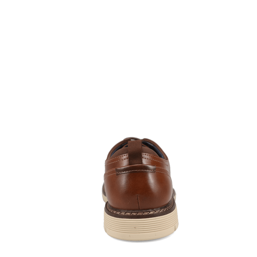 Cognac-Dockers Mens Elkton Dress Casual Lace Up Oxford Shoe