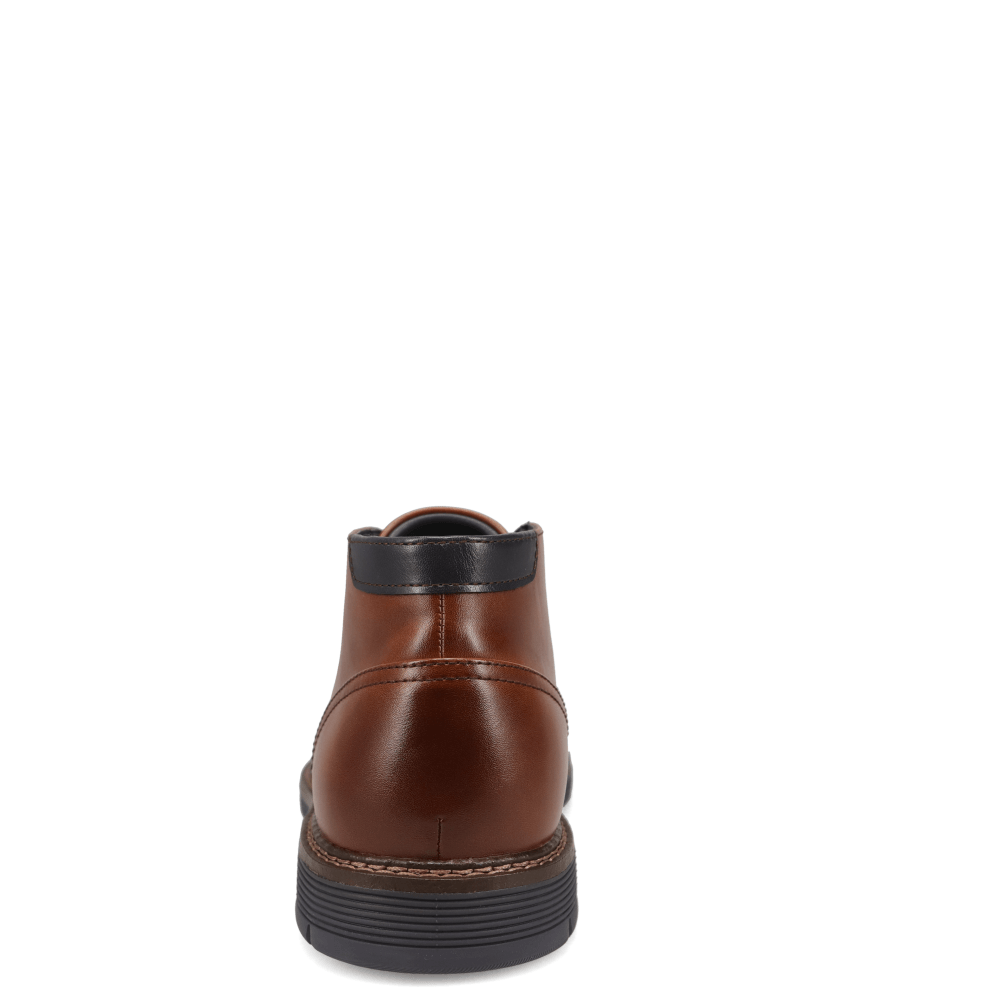 Cognac/Navy-Dockers Mens Esmond Dress Casual Lace Up Ankle Boot