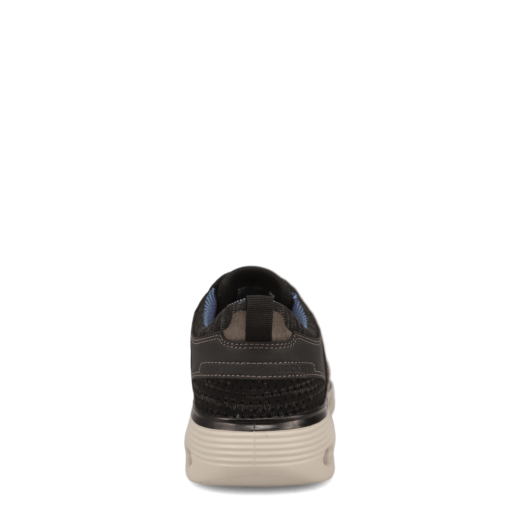 Black-Dockers Mens Fairborne Casual Lace Up Oxford