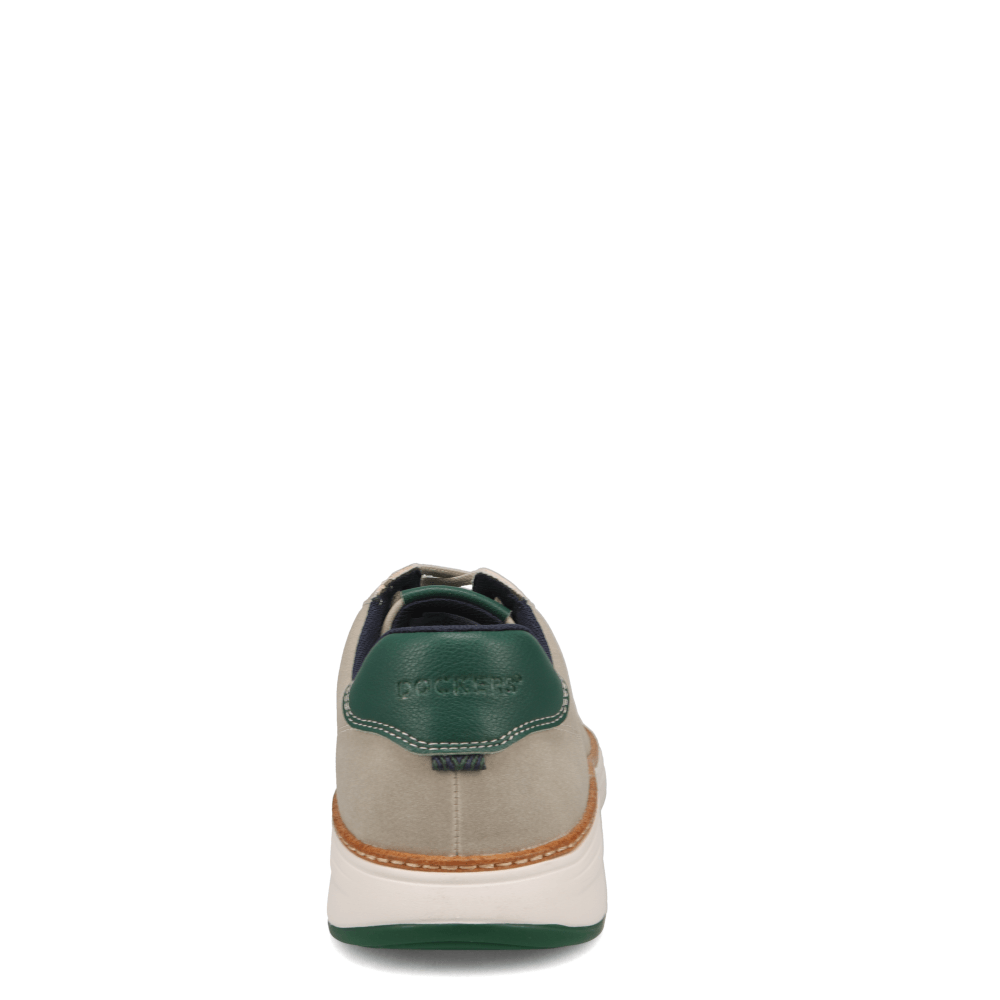 Light Grey-Dockers Neilson Casual Nubuck Lace-Up Sneaker