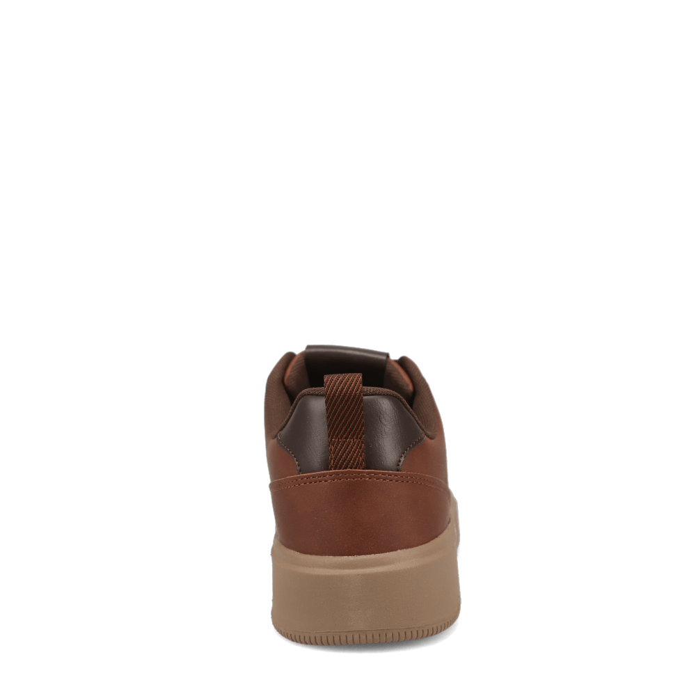 Tan/Chocolate-Dockers Mens Overtime Laser Casual Lace Up Sneaker