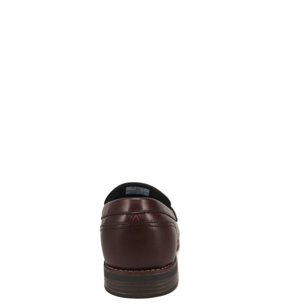 Burgundy-Dockers Mens Pembroke Full Grain Dress Penny Loafer