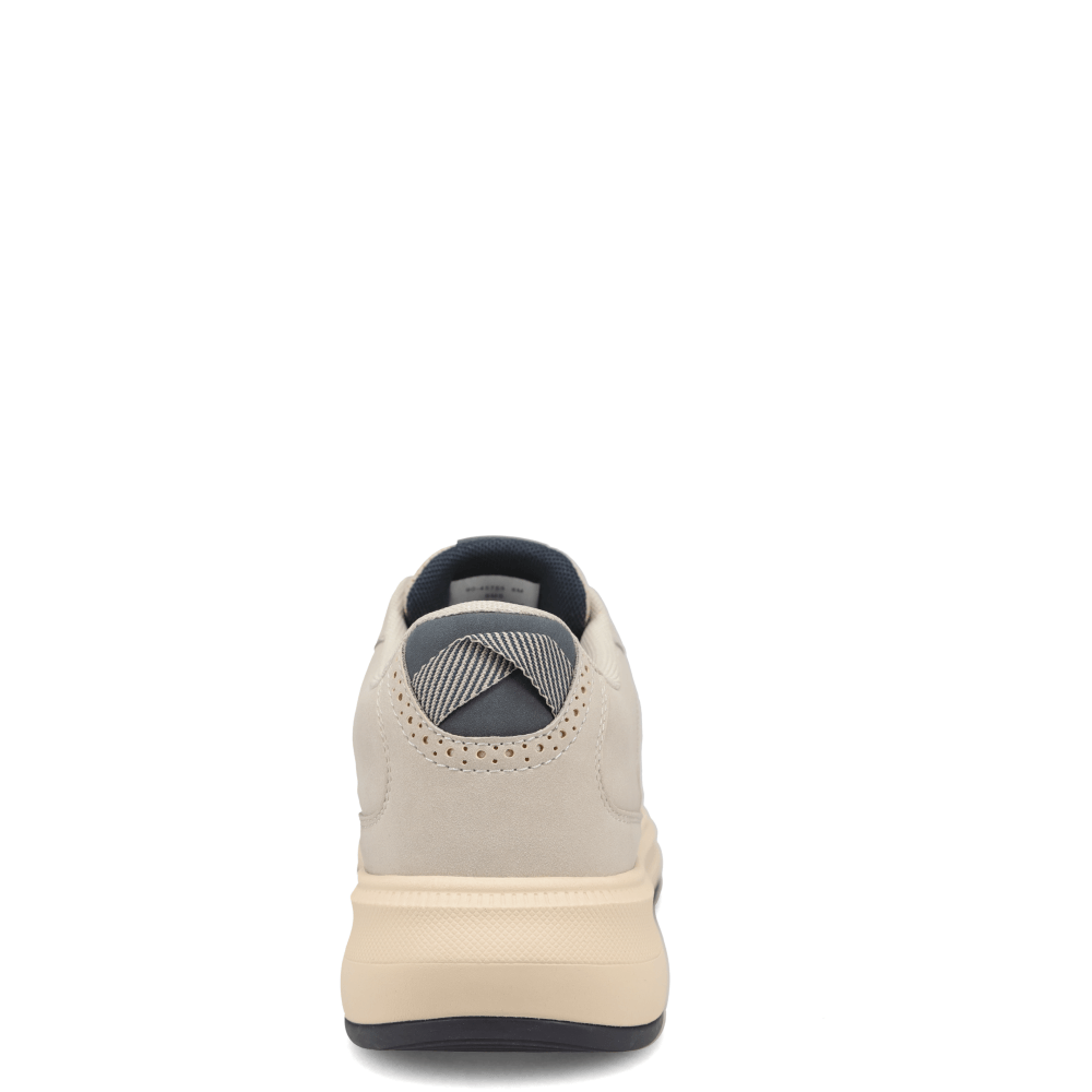 Light Grey-Dockers Mens Rave Nubuck Casual Sneaker