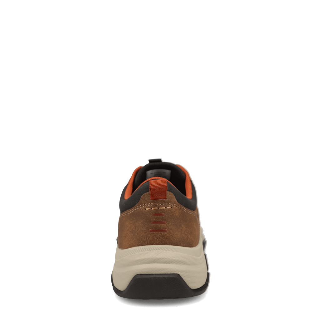 Tobacco-Dockers Mens Rockwell Distressed Casual Sneaker