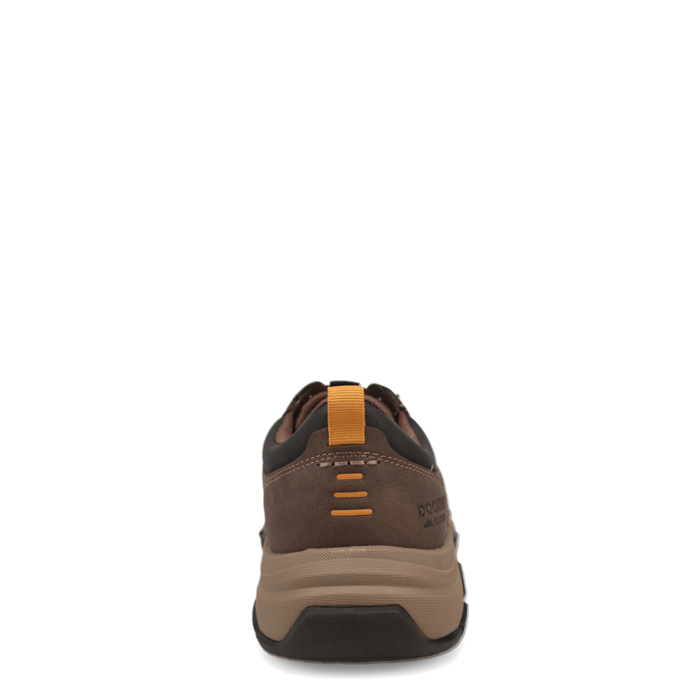 Dark Brown-Dockers Mens Rutherford Distressed Sneaker