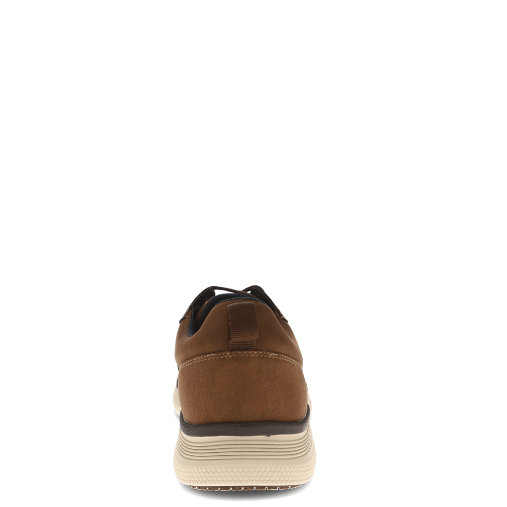 Dark Tan-Dockers Mens Sanderson Slip-Resistant Casual Sneaker