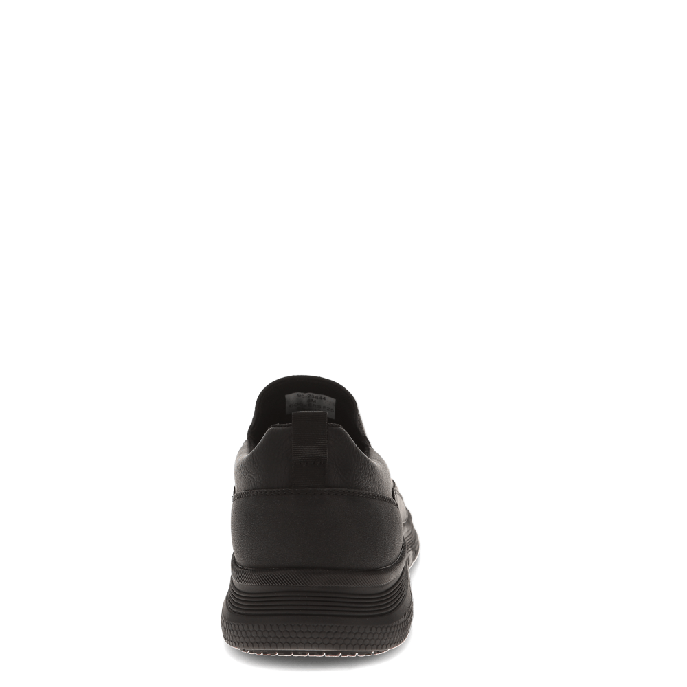 Black-Dockers Mens Slater Slip-Resistant Slip-on Sneaker