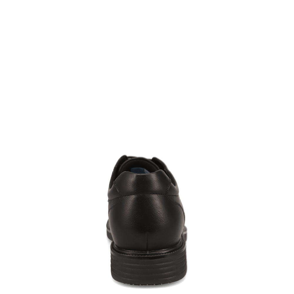 Black-Dockers Mens Tyne Slip Resistant Lace-Up Oxford