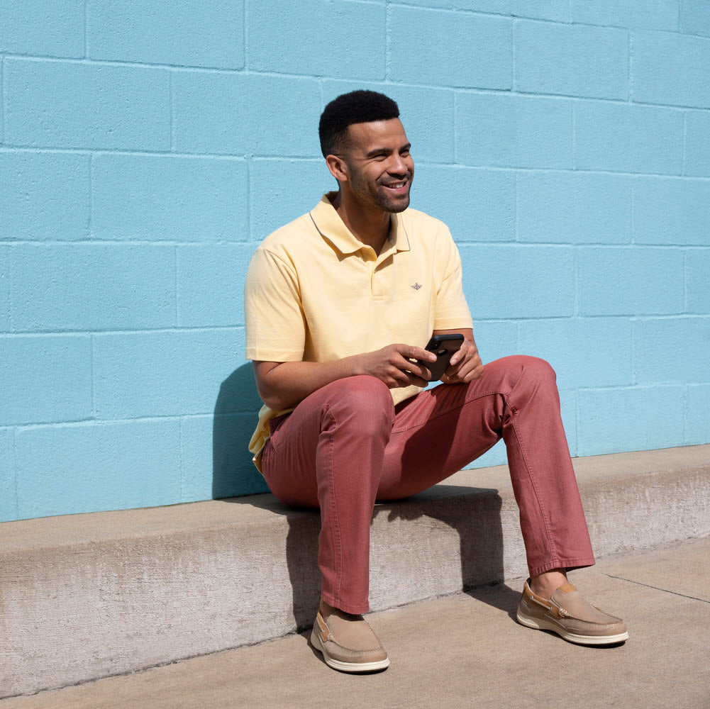 Tiller Mens Boat Shoe Nashville Shoe Warehouse