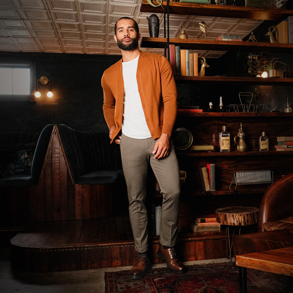 Dark Tan-Dockers Mens Tradeston Rugged Dress Casual Lace Up Oxford Shoe