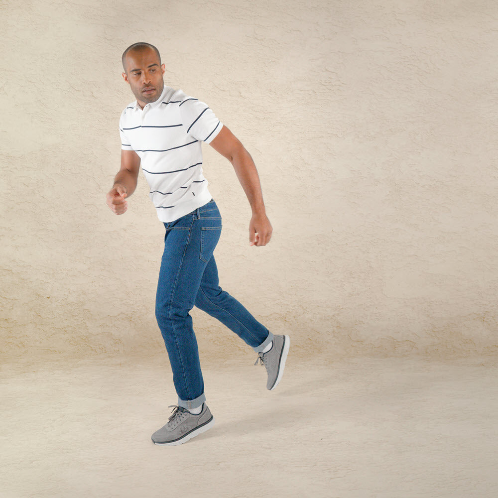 Grey-Dockers Mens GO-2 Dress Casual Lace Up Sneaker Shoe