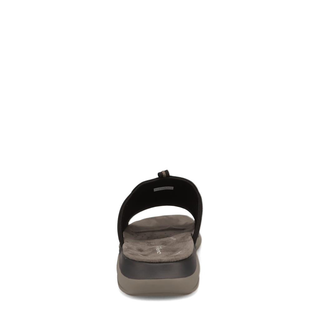 Black-JARMAN Mens Baskin Casual Open Toe Slide Sandal