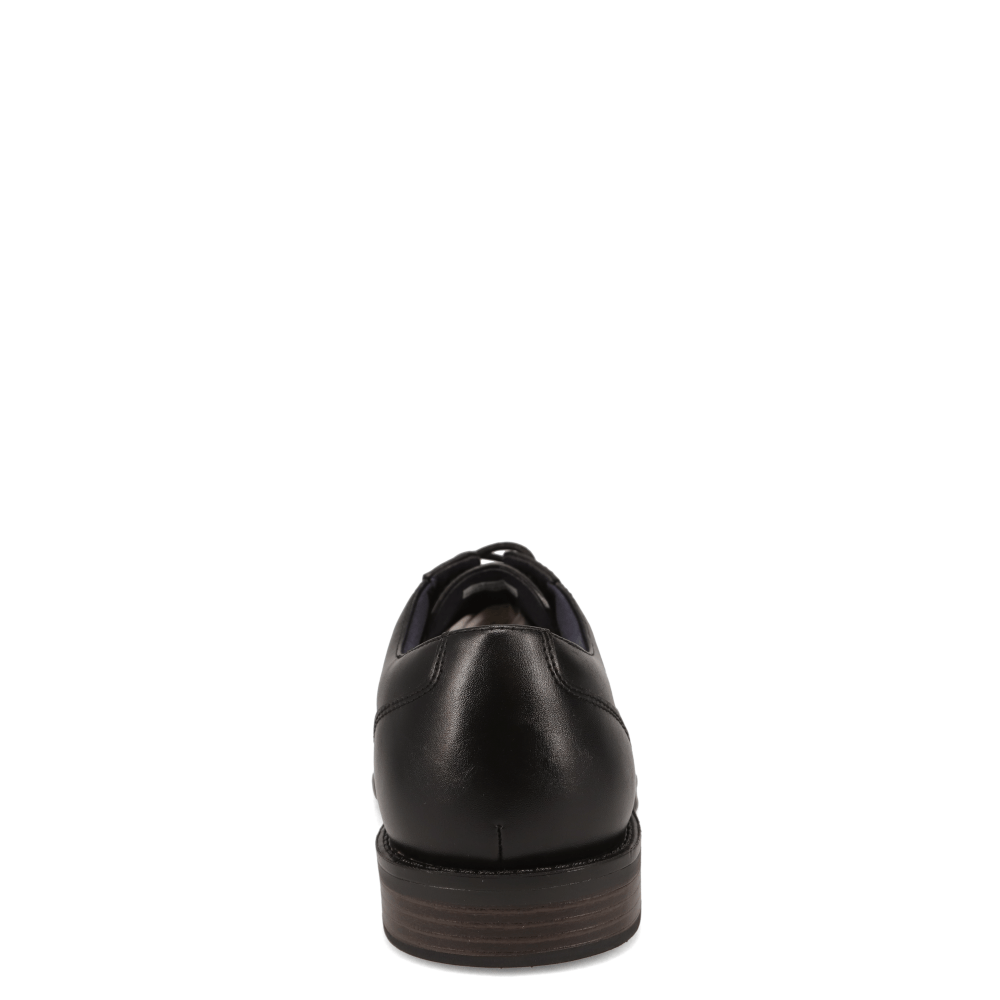 Black-JARMAN Mens Bourne Polished Lace-up Oxford Dress Shoe