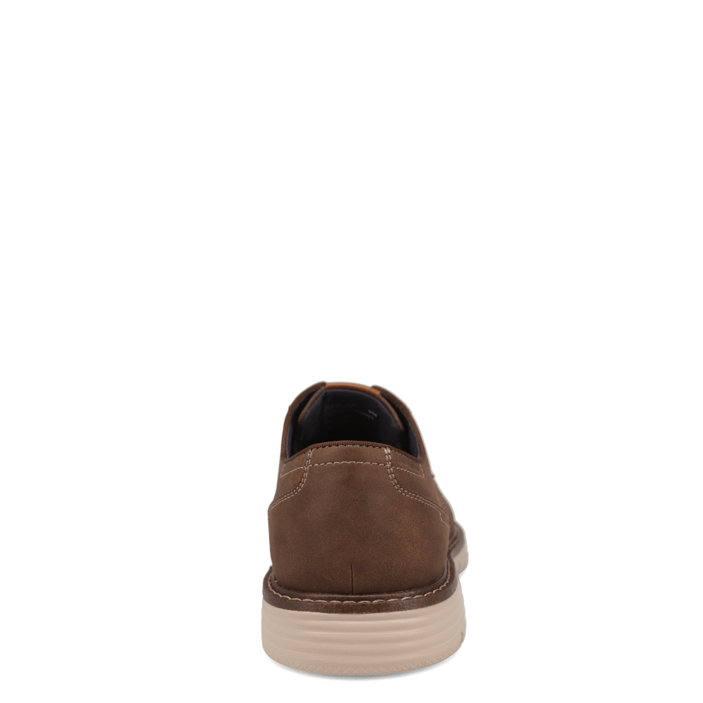 Brown-JARMAN Mens Eldridge Casual Lace Up Oxford Shoe