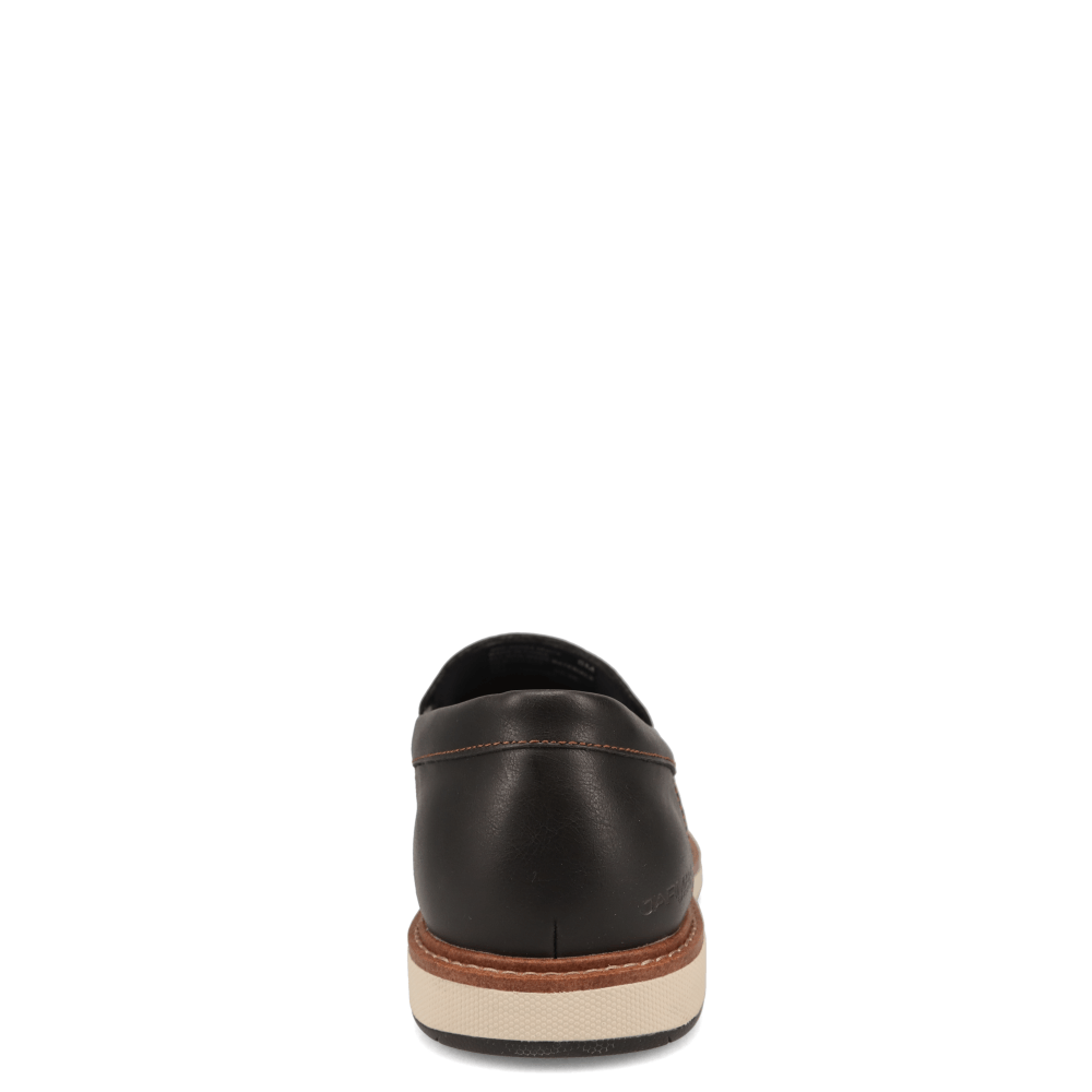 Black-JARMAN Mens Harris Casual Slip On Loafer Shoe