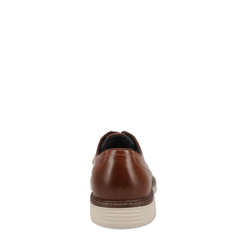 Dark Tan-JARMAN Mens Henning Dress Casual Lace Up Shoe
