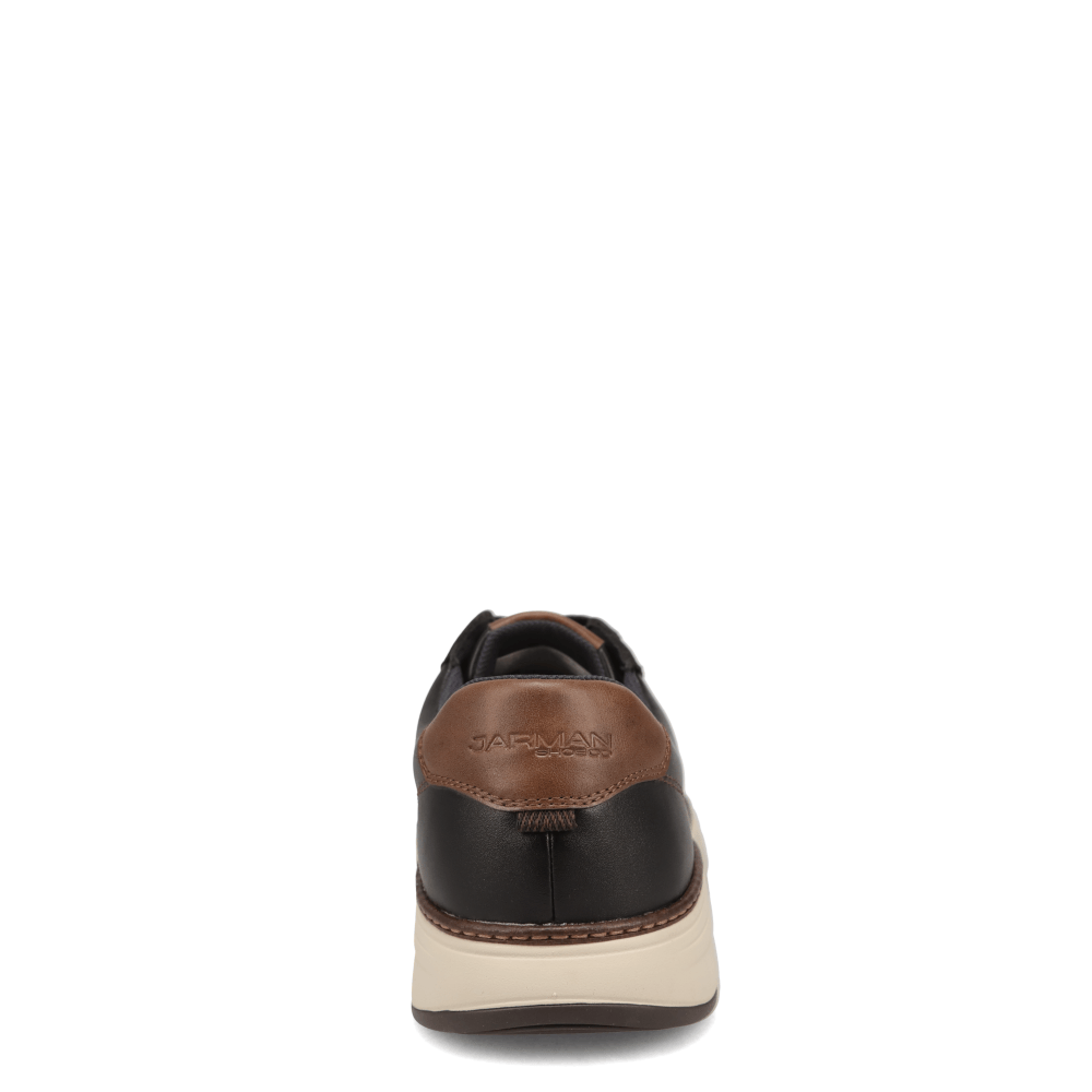 Black-JARMAN Mens Newell Casual Lace Up Sneaker