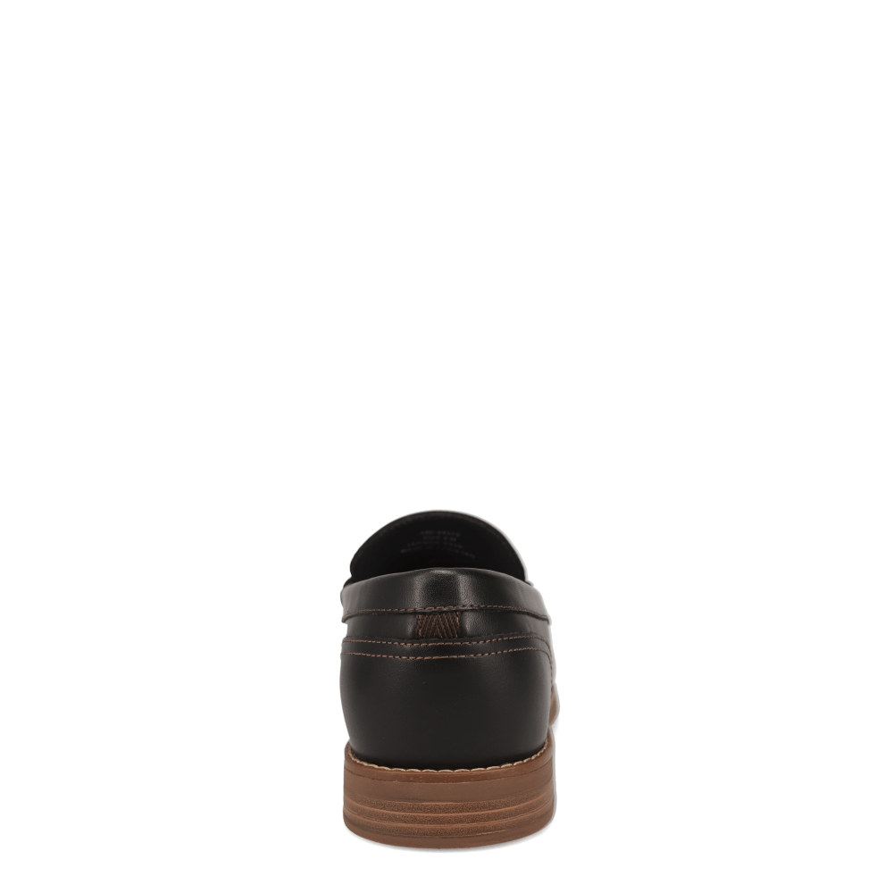 Black-JARMAN Mens Percival Slip-On Dress Penny Loafer Shoe
